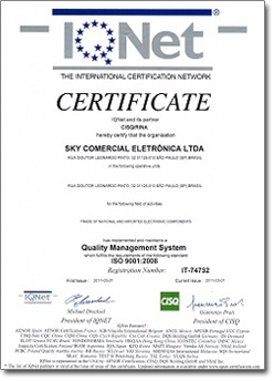 Certificado IQNET