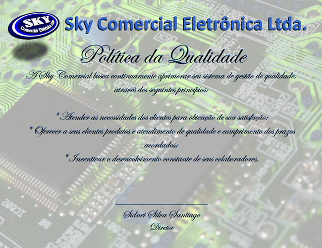 Política de Qualidade Sky Comercial