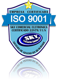 Selo Sky Comercial ISO 9001.